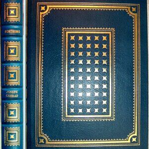 NOSTROMO A Tale of the Seaboard by Joseph Conrad Easton Press Leather As New 199